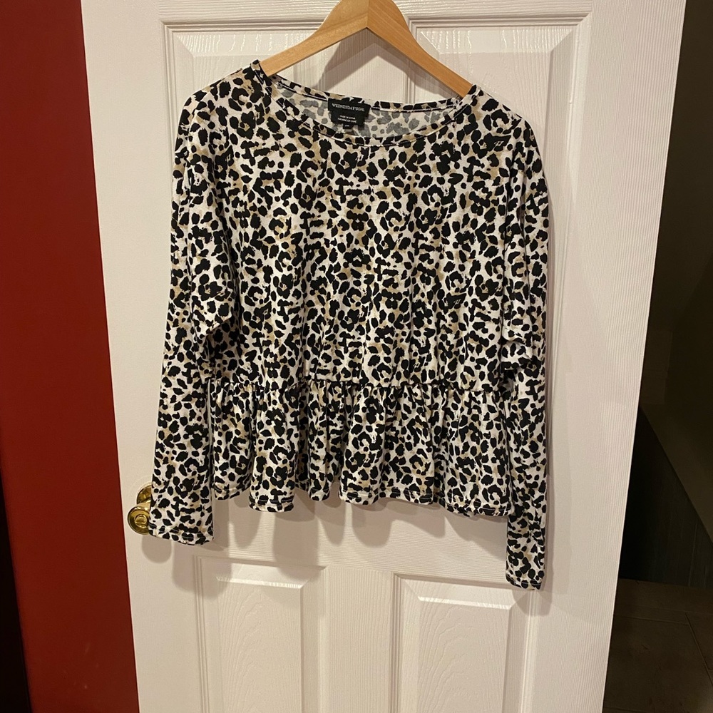 Animal Print Top